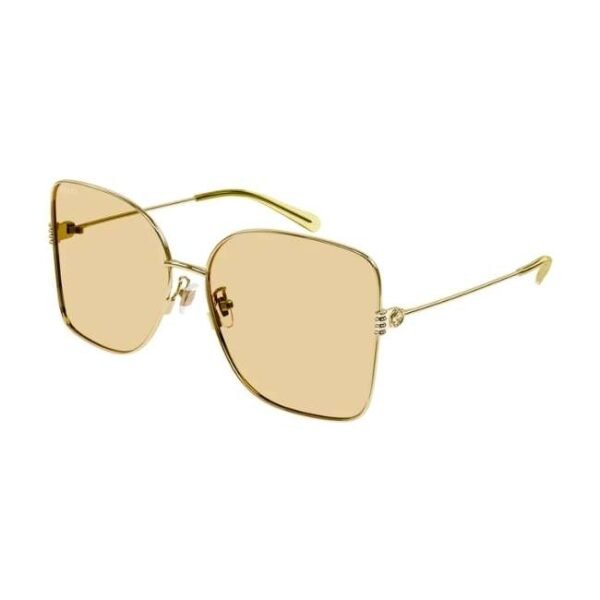 Gucci Gold Frame Women Sunglasses - GG1282SA 005 62