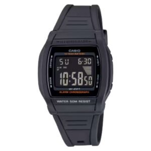 Casio Black Dial Resin Watch - I126