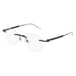 Montblanc Men Black Round Eyeglass  -MB0148O00149