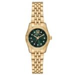 Michael Kors Women Lexington Green Dial Quartz Watch -MK4842