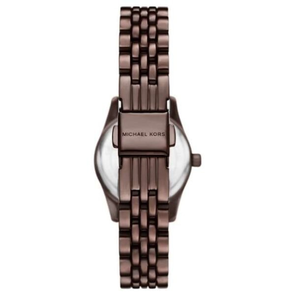 Michael Kors Women Lexington Brown Dial Quartz Watch -MK4844