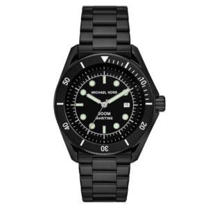 Michael Kors Men Maritime Black Dial Quartz Watch -MK9181