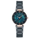 anne klien ceramic blue women watch ndak3686nvrg