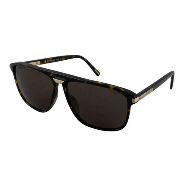 Chopard Men Shiny Dark Havana  Sunglass -SCH293 61 722