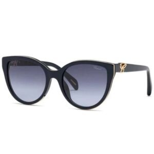 Chopard Women Dark Blue Round Sunglass -SCH317 55 9AG