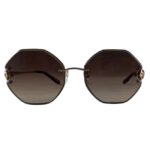 Chopard Women Gold Octagonal Sunglass - SCHF85S 58 8FC