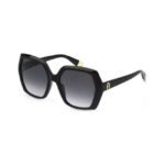 Furla Shiny Black Sunglasses-SFU620 56 700