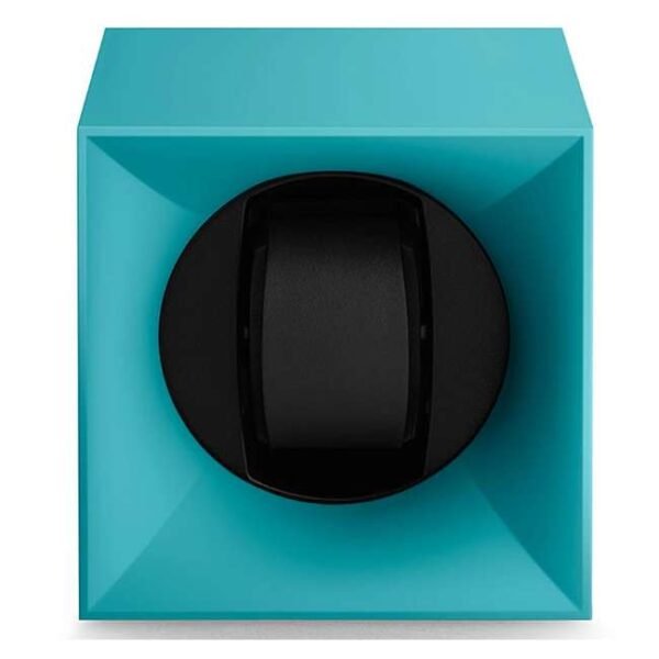 Swiss Kubik Turquoise Soft Touch Winder - SK01.STB012