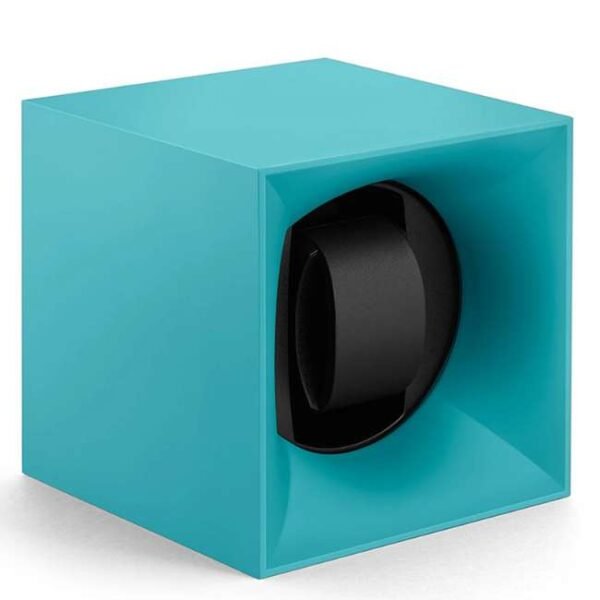 Swiss Kubik Turquoise Soft Touch Winder - SK01.STB012