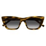 Saint Laurent Women Havana Cat Eye Sunglass - SL276 MICA-044 55