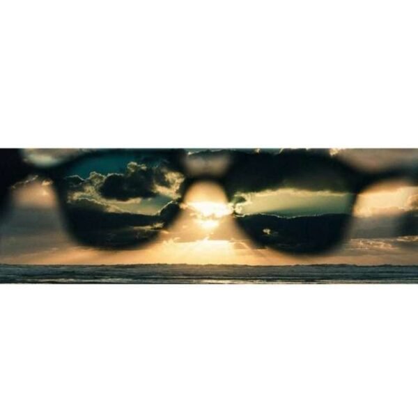 Police Unisex Round Gold Sunglass - SPLE07K528FFXSG