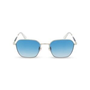 Police Men Geometric Shiny pink gold Sunglass - SPLF13K 55 300