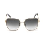Police Women Square Shiny Light Gold Sunglass - SPLF34K 57 301