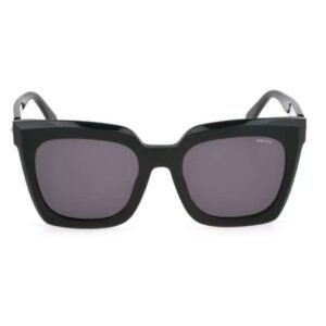 Police Women Square Black Sunglass - SPLL99K 53 D80