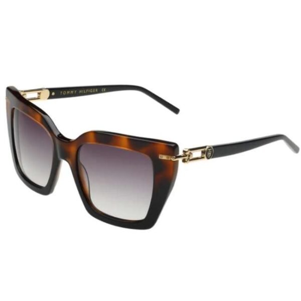 Tommy Hilfiger Women Black Sunglass - Th 2632 C3 52 S