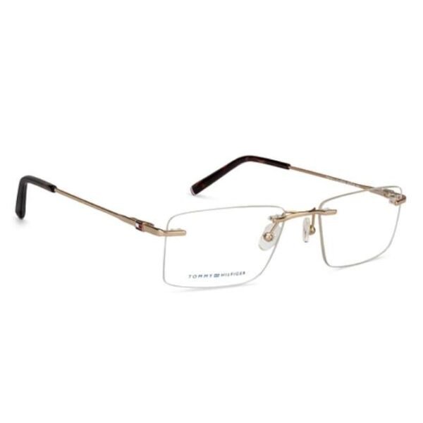 Tommy Hilfiger Men Gold Eyeglass - Th 3151 I Gld C1 53 With Case