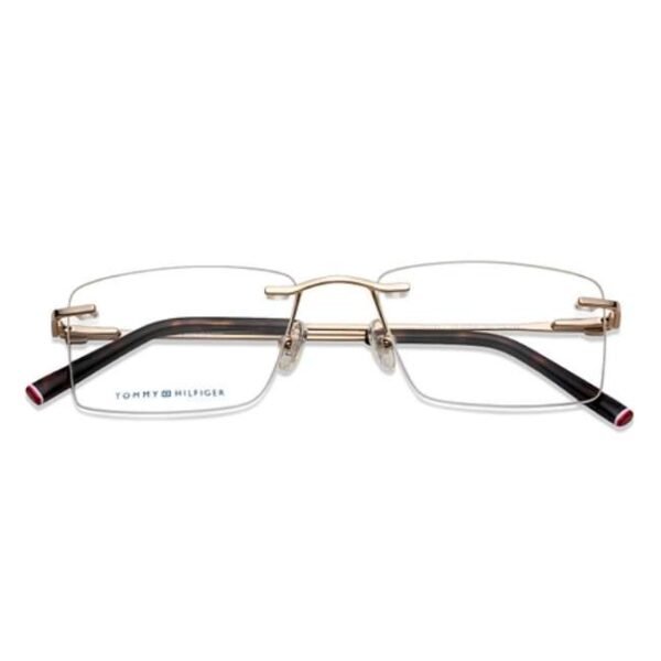 Tommy Hilfiger Men Gold Eyeglass - Th 3151 I Gld C1 53 With Case