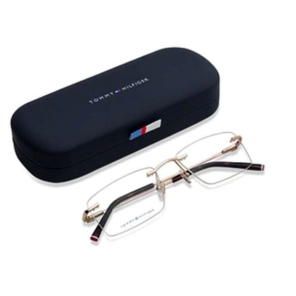 Tommy Hilfiger Men Gold Eyeglass - Th 3151 I Gld C1 53 With Case