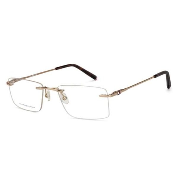 Tommy Hilfiger Men Gold Eyeglass - Th 3151 I Gld C1 53 With Case