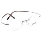 Silhouette Unisex Rose Gold Eyeglass - Tma Icon Ii 5541/Iy 3530 53/17