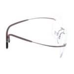 Silhouette Unisex Rose Gold Eyeglass - Tma Icon Ii 5541/Iy 3530 53/17