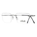 Silhouette Men Gunmetal Eyeglass - Tma Must 5515/Ey 6760 52/19