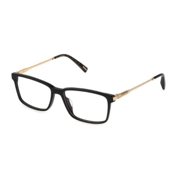 Chopard Unisex Shiny Black Square Eyeglass -VCH308 56 700