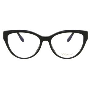 Chopard Women Shiny Black Cat Eye Eyeglass -VCH323S 53 700