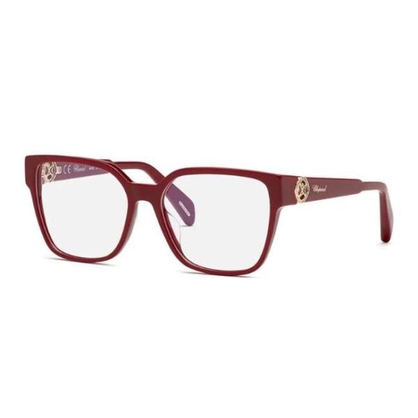 Chopard Unisex Burgundy Square Eyeglass -VCH324S 55 G96