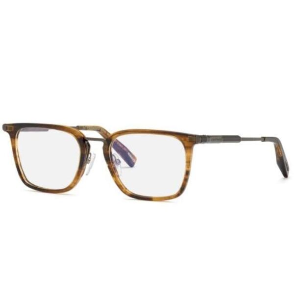 Chopard Unisex Shiny Black Square Eyeglass -VCH328 52 700