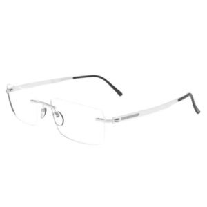 Silhouette Unisex Ruthenium Eyeglass - Venture 5554/Iz 6560 54/19