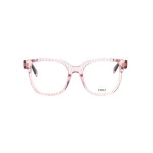 Furla VFU582 - 0776 Glossy Transparent Pink - Eyeglasses Woman