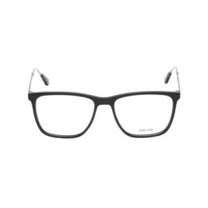 Police Men Square Black Eyeglass - VPL689K53700FR