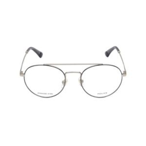 Police Men Round Silver Eyeglass - VPL728K51K98FR