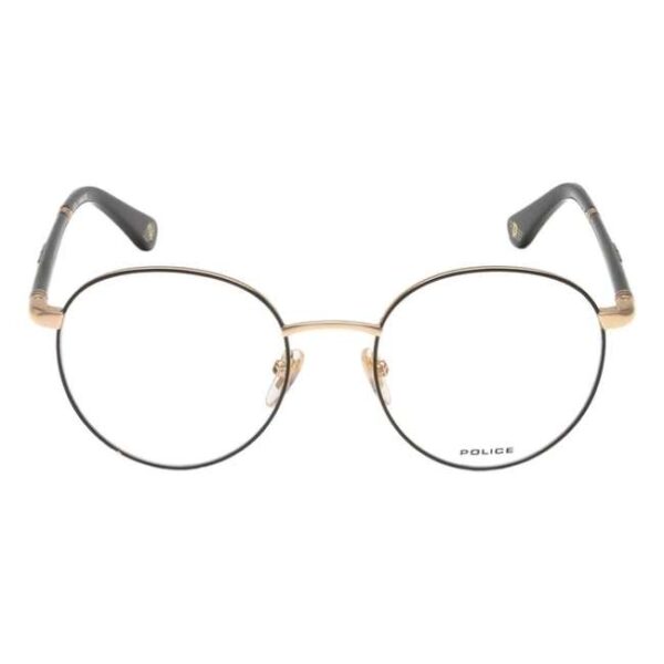 Police Men Round Black Eyeglass - VPL954K51301FR