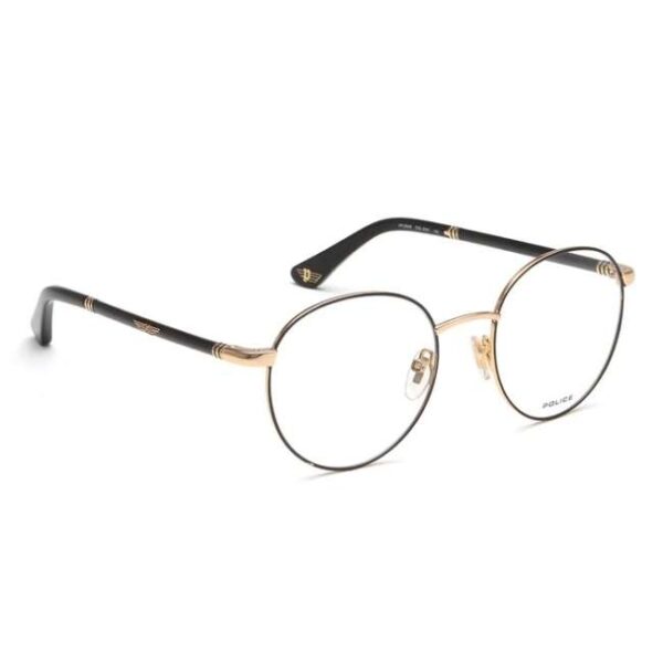 Police Men Round Black Eyeglass - VPL954K51301FR
