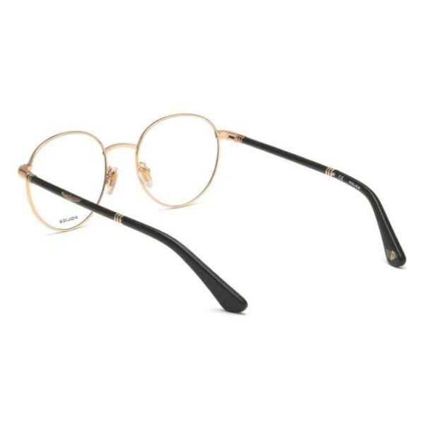 Police Men Round Black Eyeglass - VPL954K51301FR