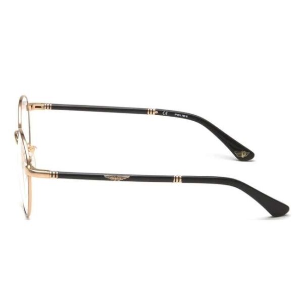 Police Men Round Black Eyeglass - VPL954K51301FR