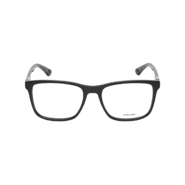 Police Men Square Black Eyeglass - VPLA41K55700FR