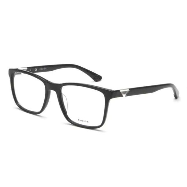 Police Men Square Black Eyeglass - VPLA41K55700FR