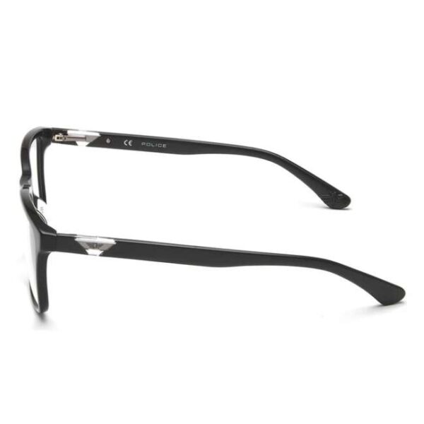 Police Men Square Black Eyeglass - VPLA41K55700FR
