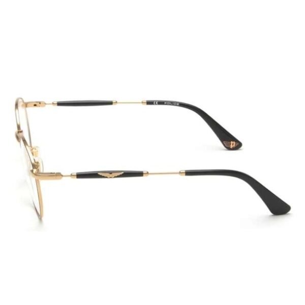 Police Men Round Black Eyeglass - VPLA52K50301FR