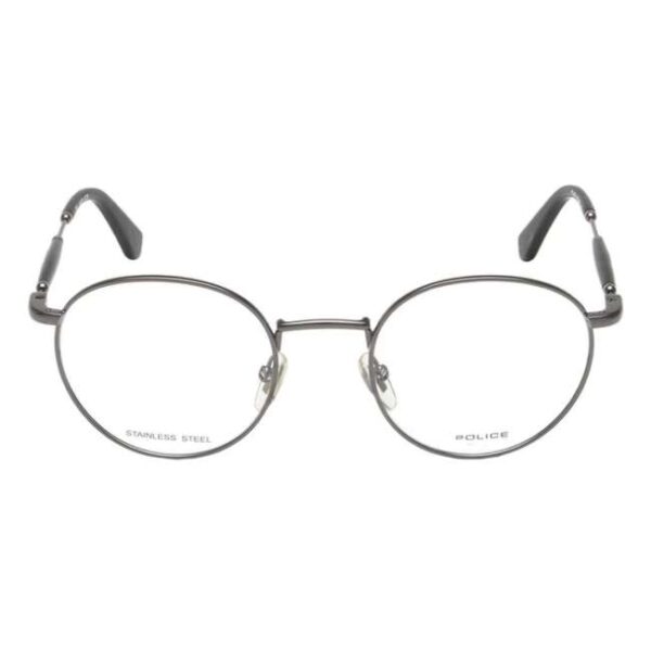 Police Men Round Grey Eyeglass - VPLA52K50568FR
