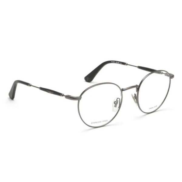 Police Men Round Grey Eyeglass - VPLA52K50568FR