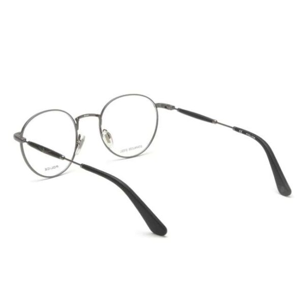 Police Men Round Grey Eyeglass - VPLA52K50568FR