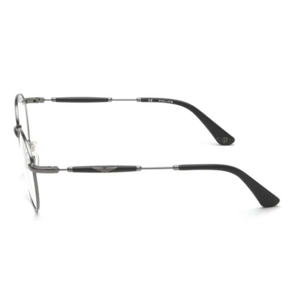 Police Men Round Grey Eyeglass - VPLA52K50568FR