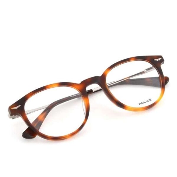 Police Men Oval Havana Eyeglass - VPLD93K50779FR