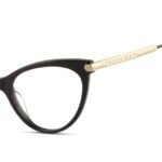 Philipp Plein Women Black Cat Eye Eyeglass -VPP037S 54 700