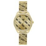 Guess Women Claudia Rose Gold Dial Quartz Watch-W1279L2