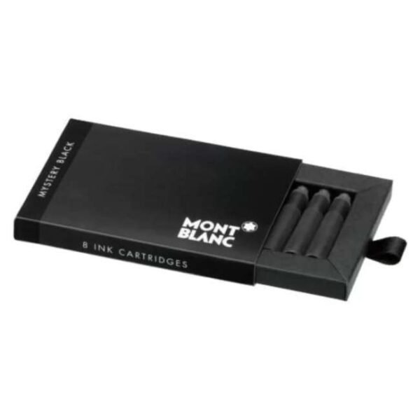 Montblanc Ink Cartridges, Mystery Black, 8 Per Package - 105191